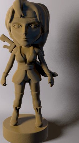 Kitana 3D Model