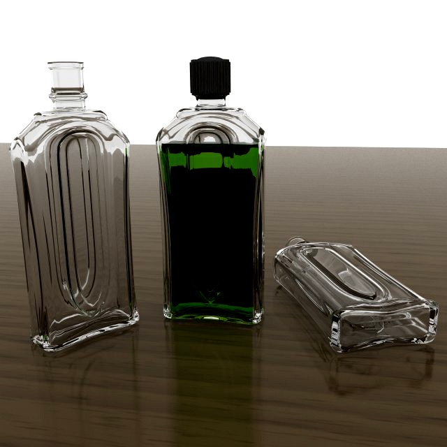 Bottle 05 3D Model