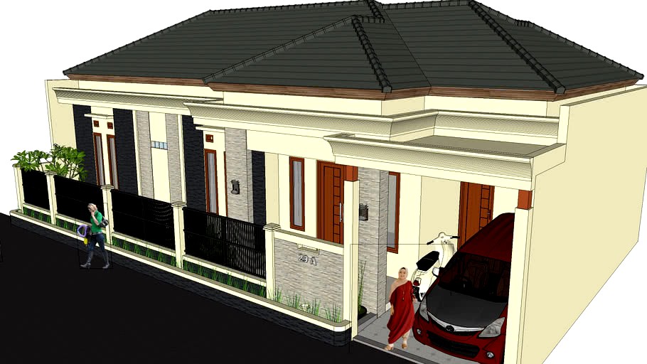 Rumah Minimalis Limasan di Pemalang