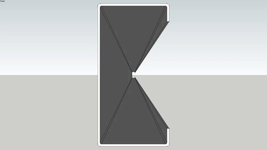 C (Cee) 16 GA 2' x 4' x 12' Channel