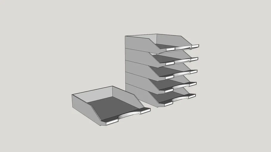 Tray horizontal paper, лоток для бумаги, лоток, Tray