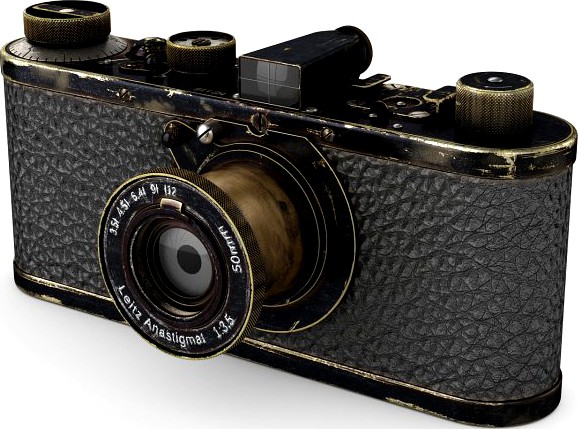 Leica 0series vintage camera 3D Model