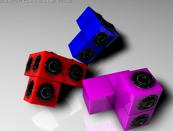 Puzzle Stereo 3D Model
