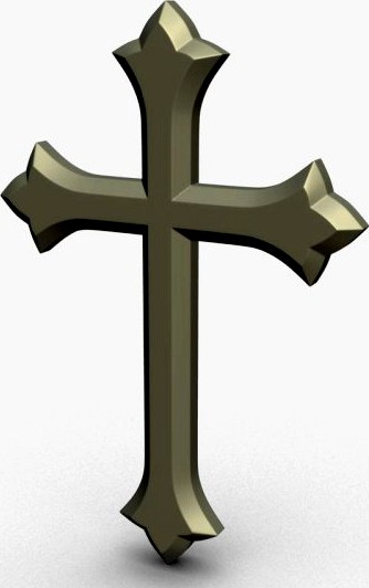 Cross Symbol 3D Model