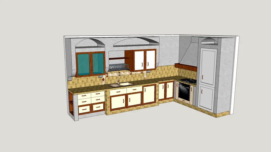 cucina in muratura
