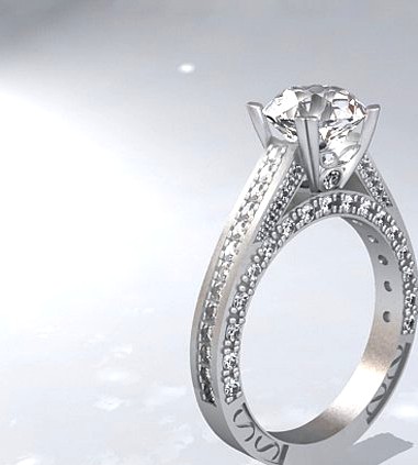 Silver Ring 3D Model