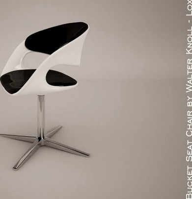 LOX chair by walter knoll 3D Model