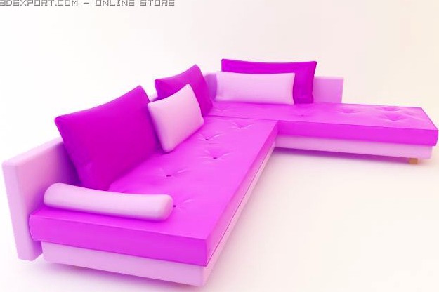 Sofa G 3D Model