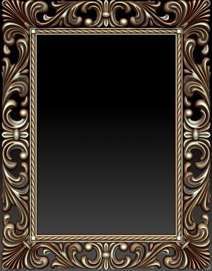 Decorative frame 3 3D Model