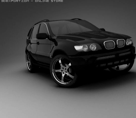 BMW X5 3D Model