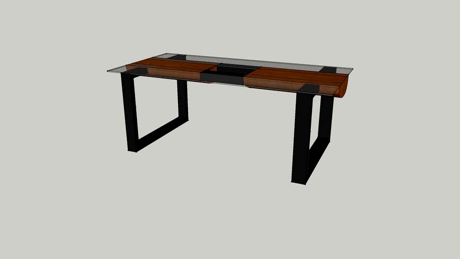 Mesa medio tronco CMC