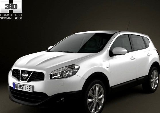 Nissan Qashqai 2010 3D Model