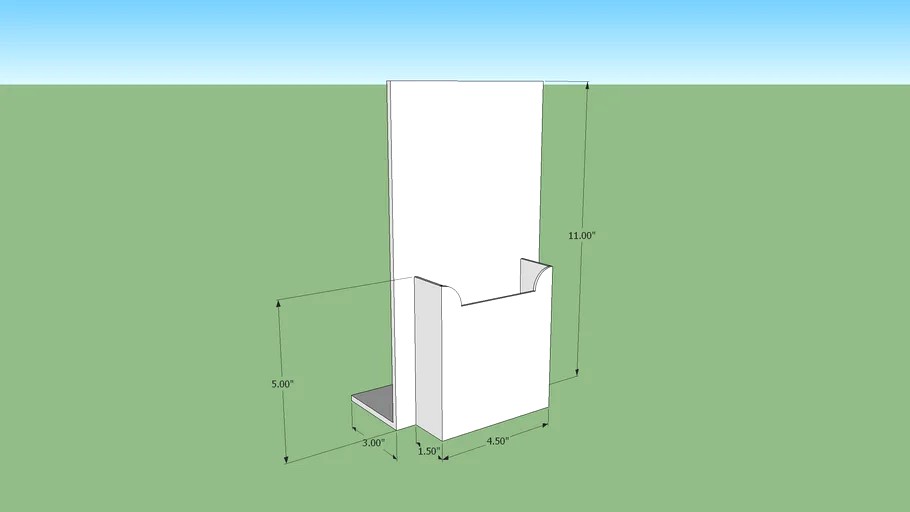 brochure holder