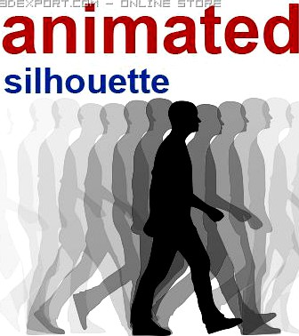 Animatedsilhouette02max 3D Model