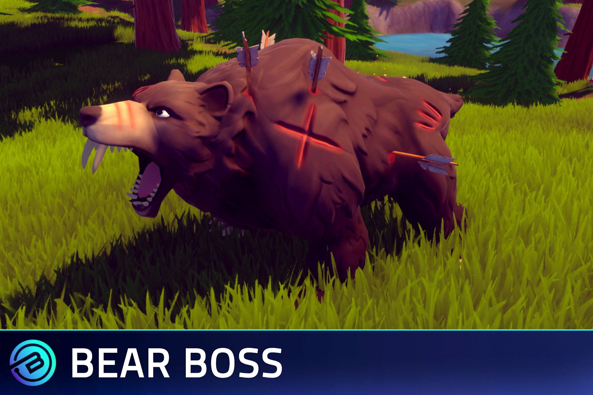 Stylized Bear Boss - RPG Forest Animal