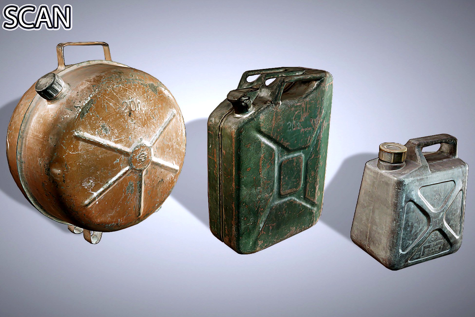 Scan Canisters Pack - Props