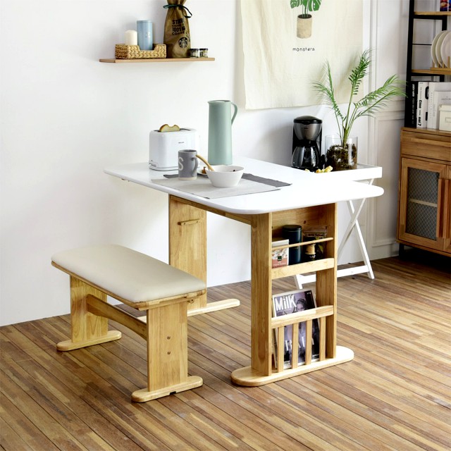 Via Expandable Storage Table Set