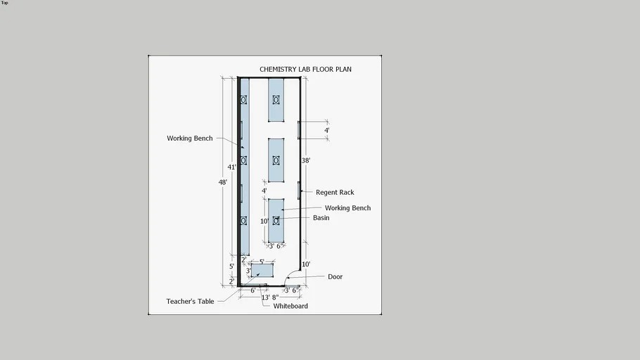 lab floor plan