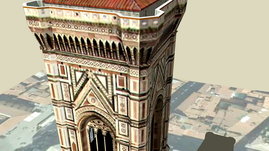 Campanile di giotto 3D
