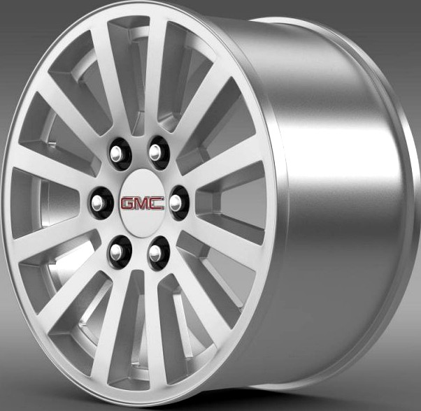 GMC Yukon Hybrid 2012 rim 3D Model