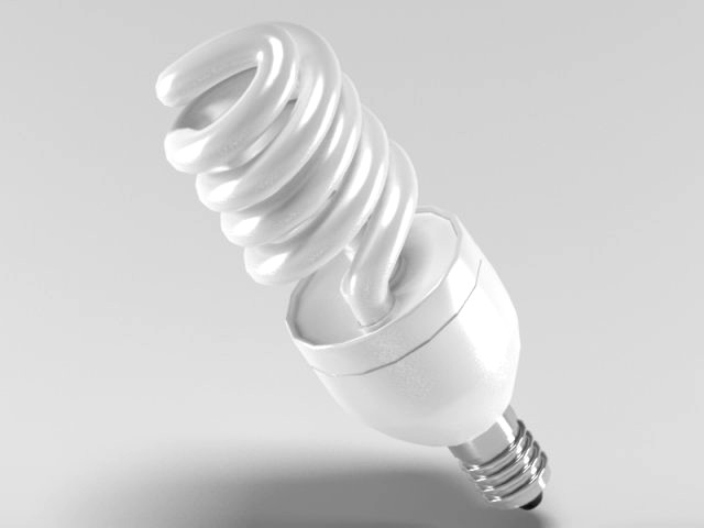 Fluorescent light bulb