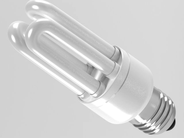 Fluorescent light bulb