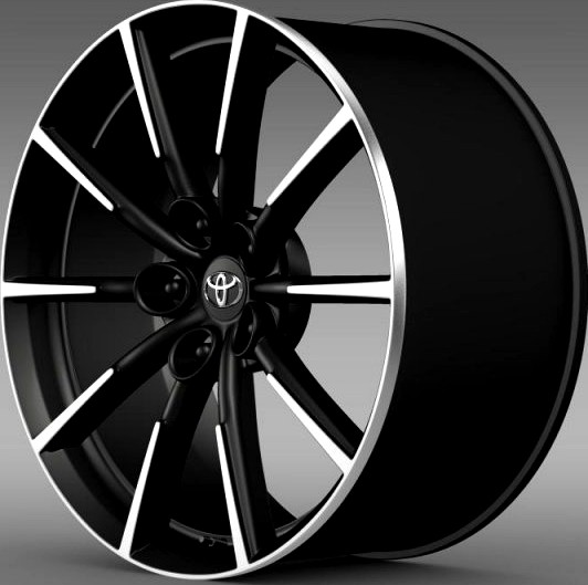 Toyota 86 G rim 3D Model