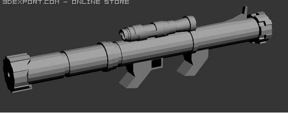 Weapon 3D Model