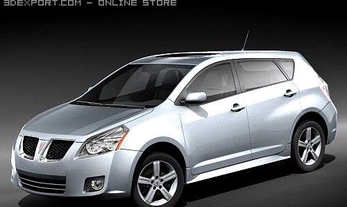 Pontiac Vibe 3D Model