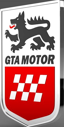 GTA motors logo 3D Model
