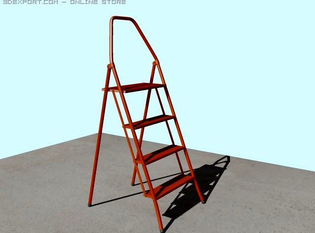 Stepladder 3D Model