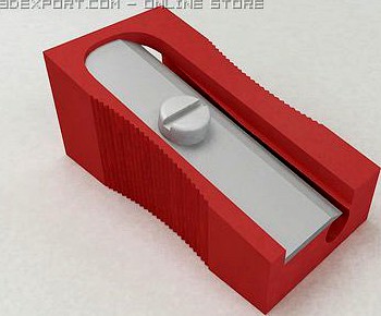 Pencil Sharpener 3D Model