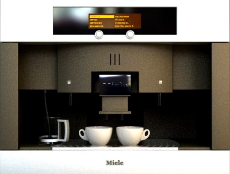 Miele Coffee Machine 3D Model