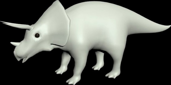 Triceratops 3D Model