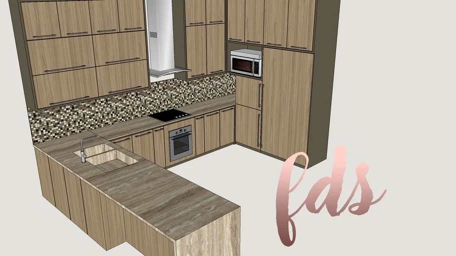 KITCHEN SET #pantry #kitchenset #dapur #KITCHENSET_FDS_CL00A1_17
