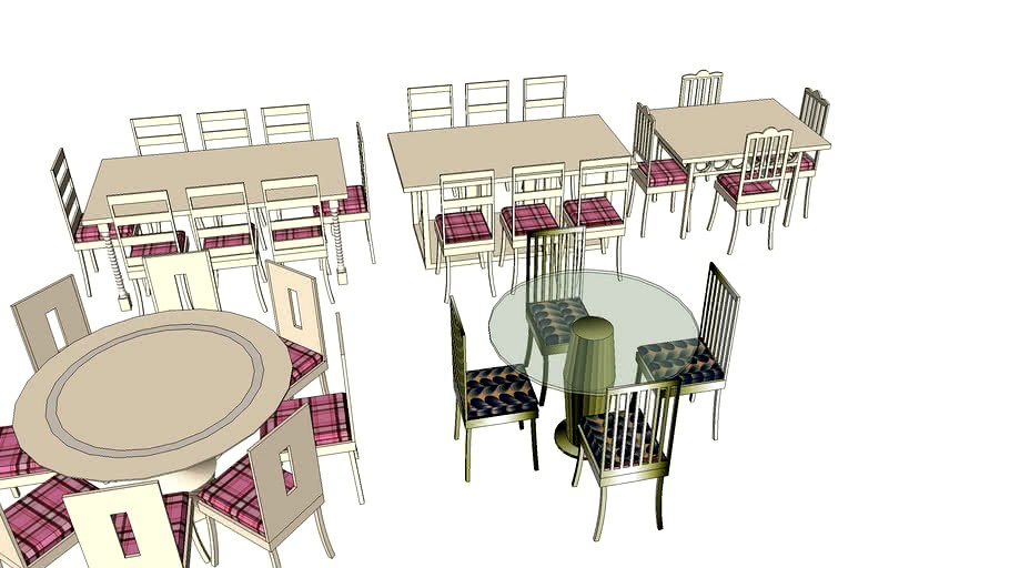 Miniture Ding table sets