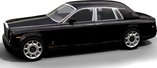 2005 Rolls Royce Phantom 3D Model