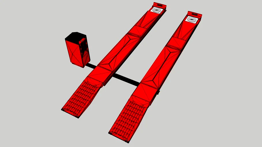 Hunter RX45 Wheel Alignment Scissor Lift