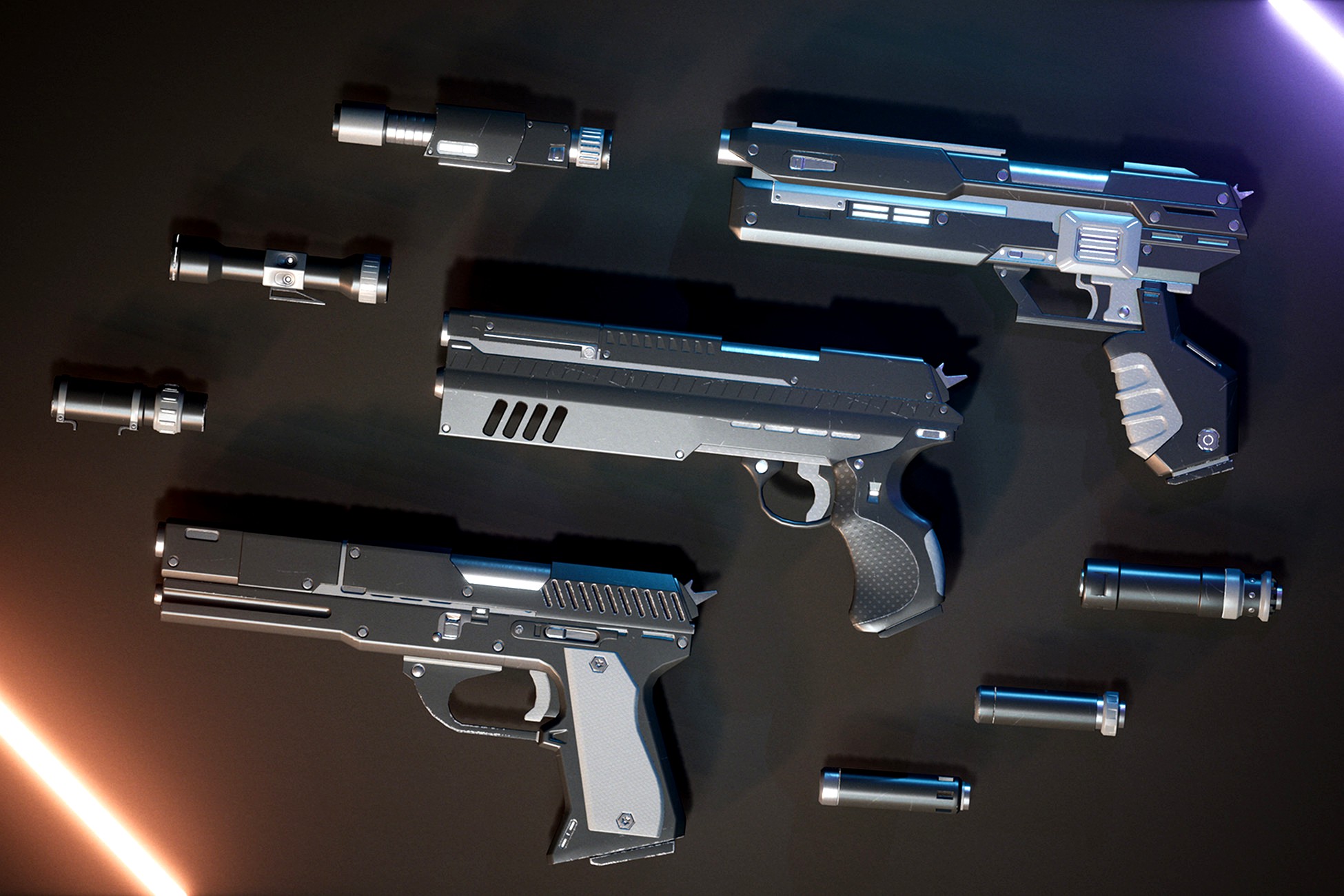 SciFi Guns Bundle