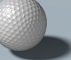 Golfball gameready 3D Model