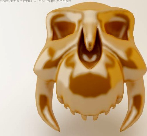 Skull Fantasy 3D Model