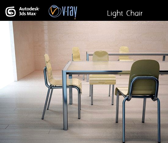 Chair LIGHT 3D Model