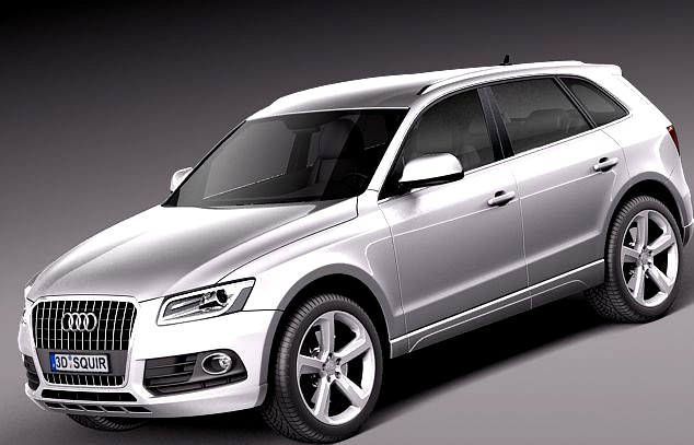 Audi Q5 2013 3D Model