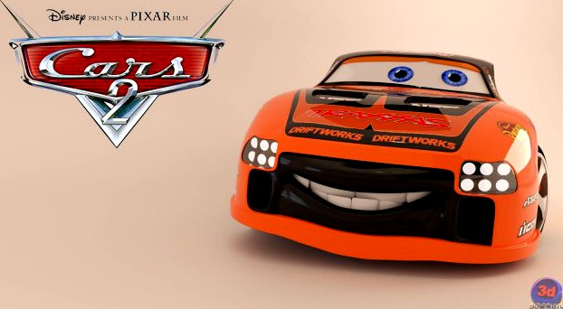 Model of cars 2 3D Model