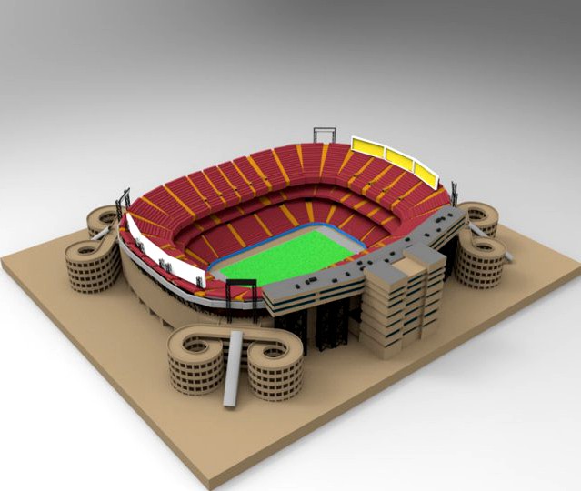 Giants Stadium 3D Model