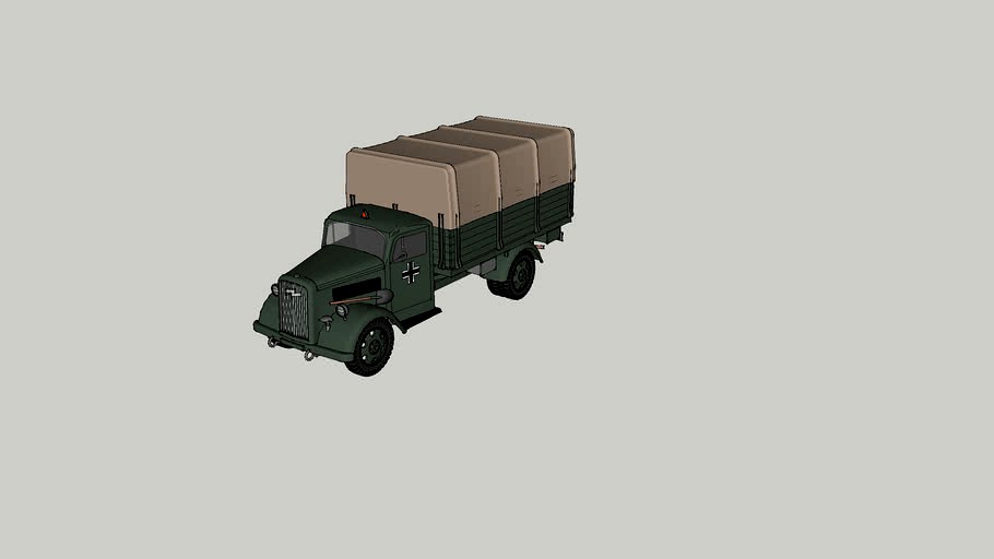 German WW2 Army Truck