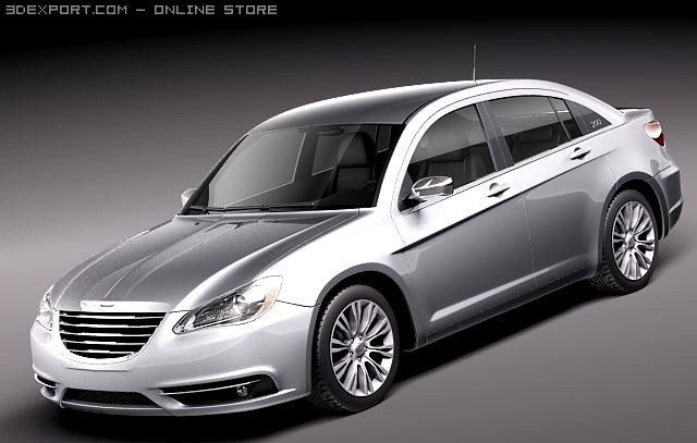 Chrysler 200 2011 3D Model