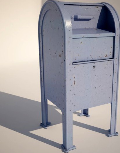 Download free Mail Box 3D Model