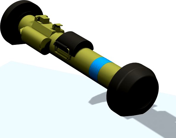 Javelin Missile 3D Model