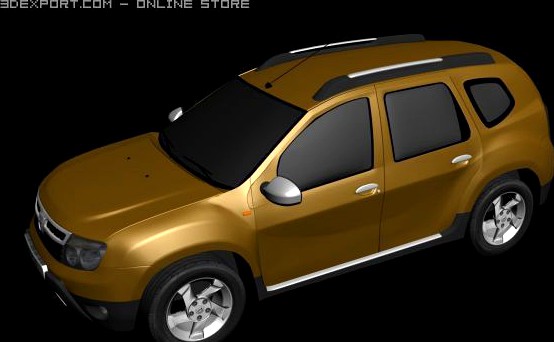 Dacia Duster Laureate 3D Model